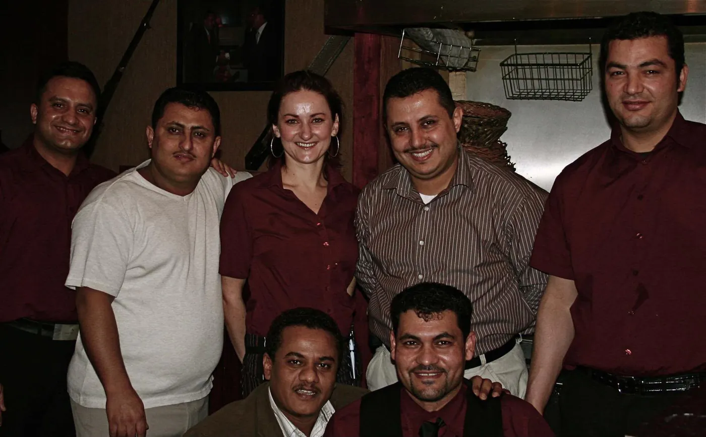 The team behind the kitchen and the front of house